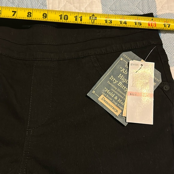 NWT Democracy "Ab"solution® Itty Bitty Bootcut Glider Jeans - Picture 6 of 16